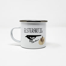 Lade das Bild in den Galerie-Viewer, ELSTERARTIG Emaille-Becher